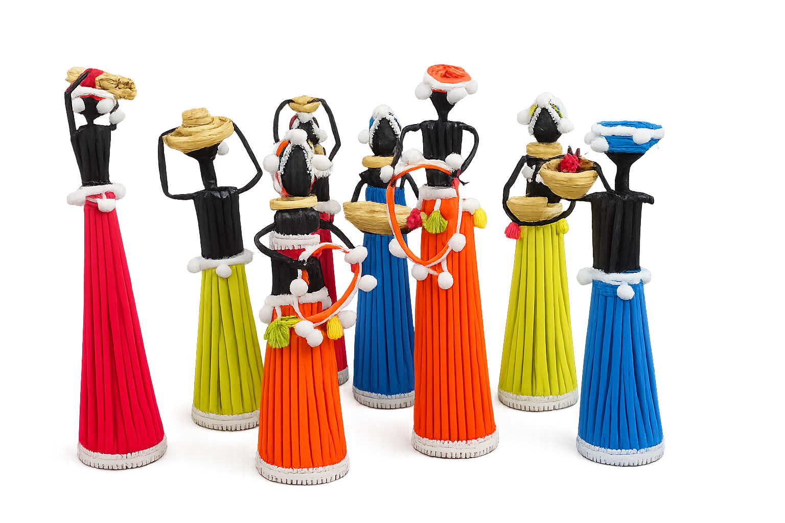 Handcrafted Paper Doll Showpiece - 1pc