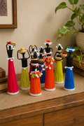 Handcrafted Paper Doll Showpiece - 1pc